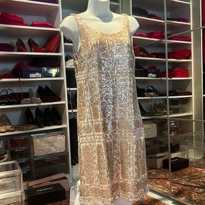 Sequinned dress